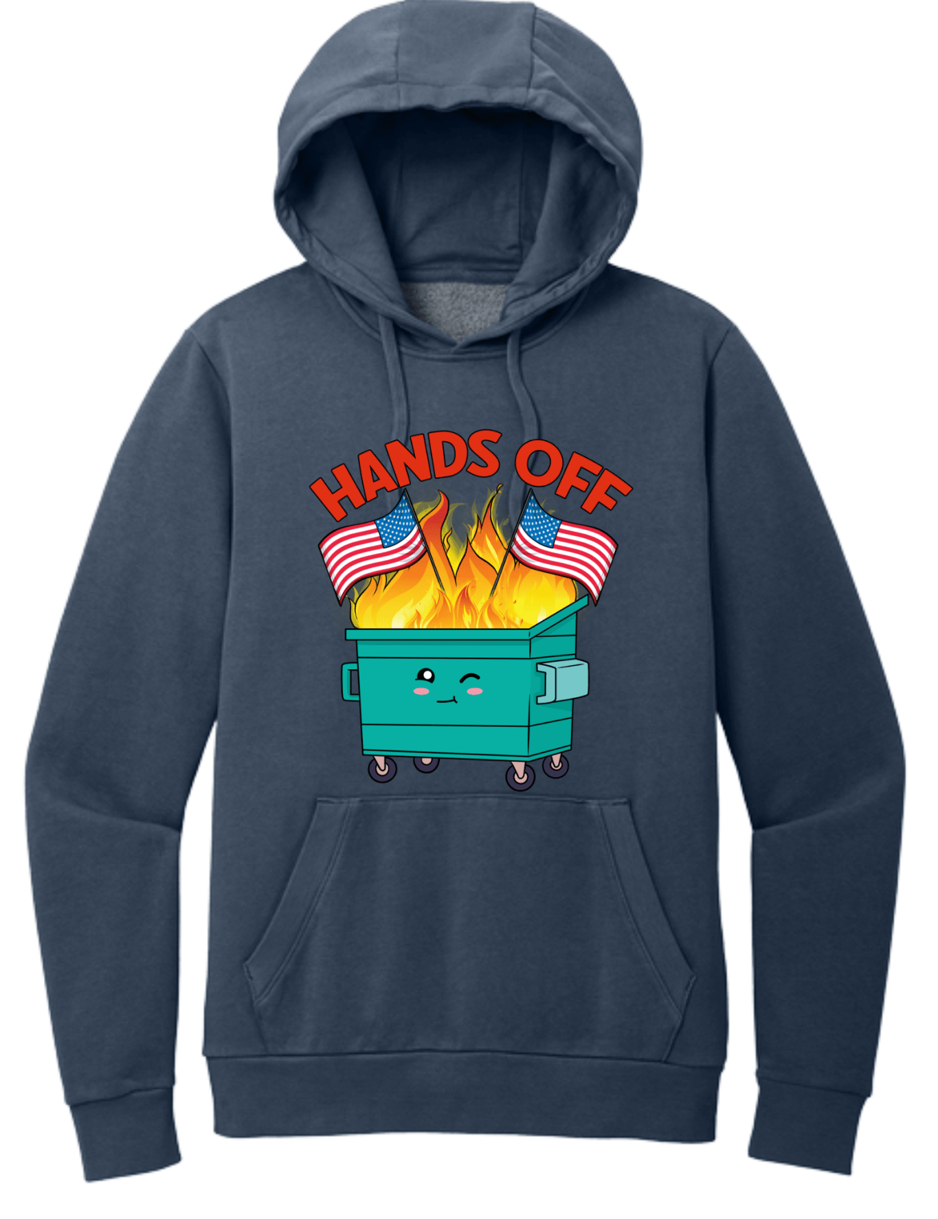 Hands Off American Flag - Hands Off United