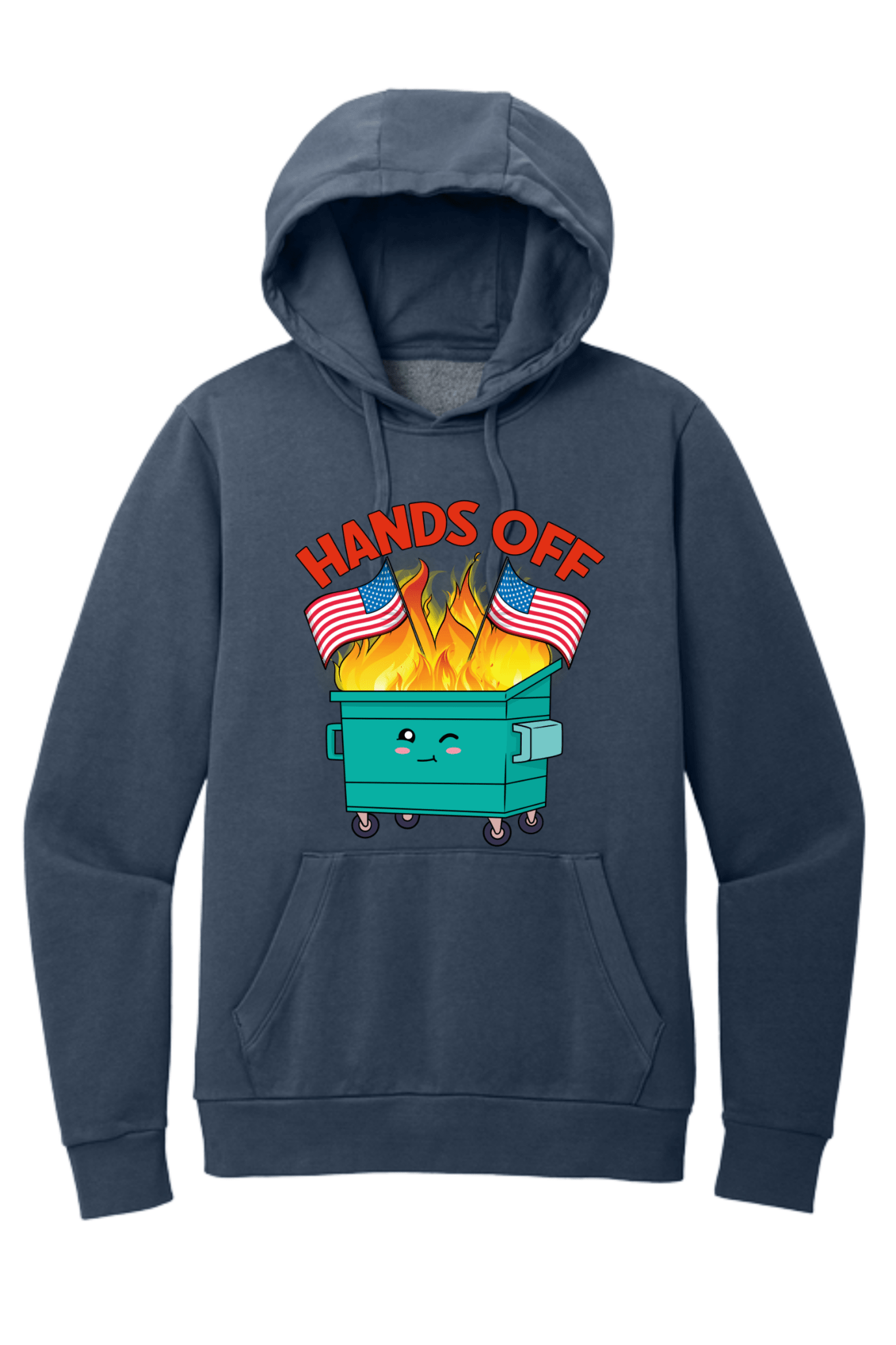 Hands Off American Flag - Hands Off United