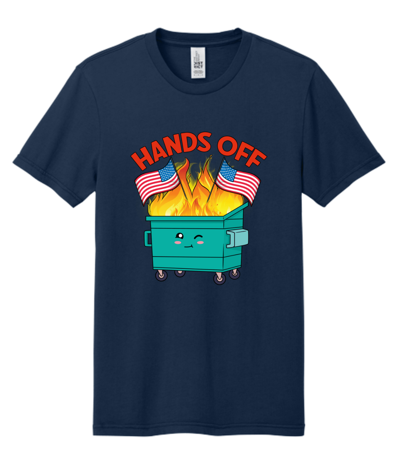 Hands Off American Flag - Hands Off United