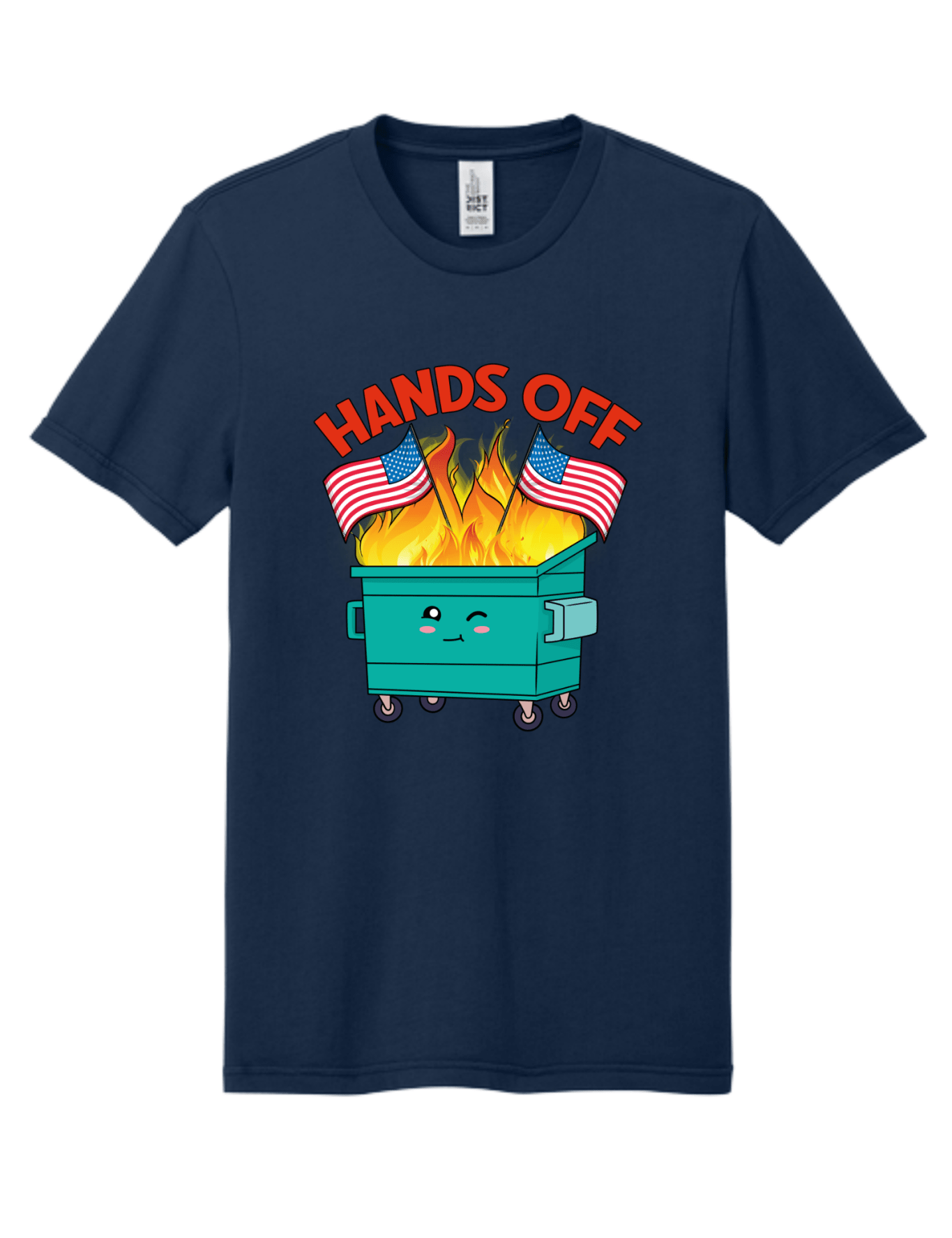 Hands Off American Flag - Hands Off United