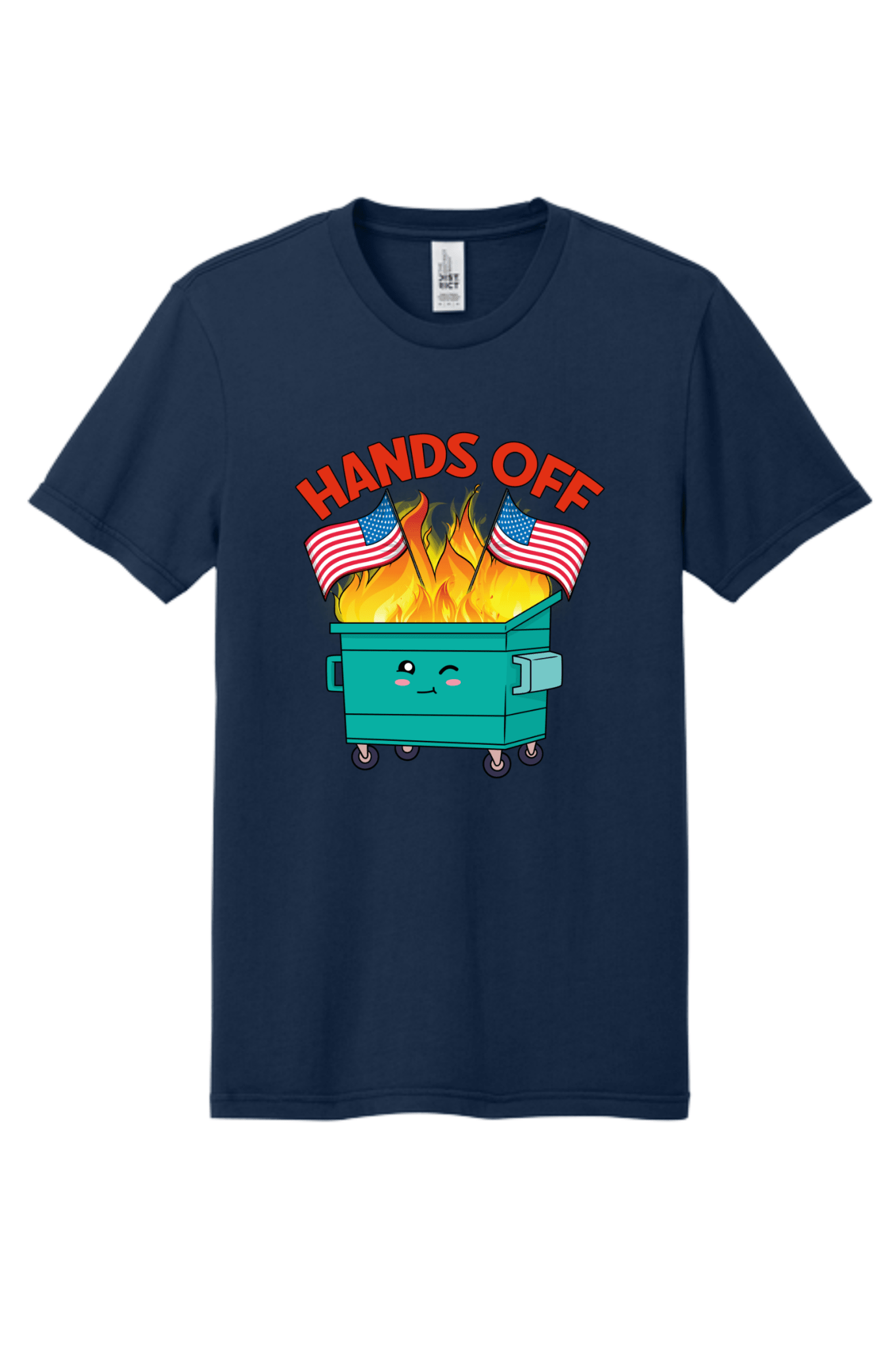 Hands Off American Flag - Hands Off United