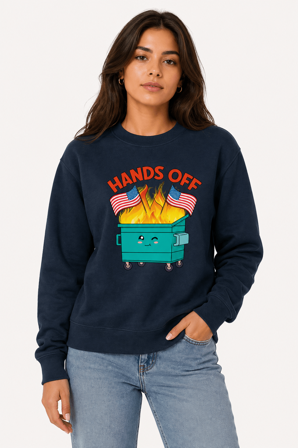 Hands Off American Flag - Hands Off United