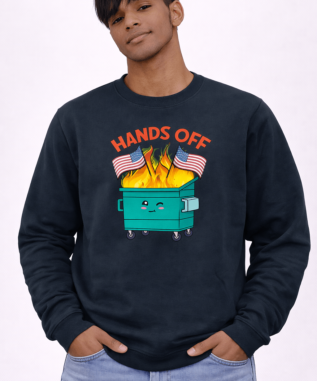 Hands Off American Flag - Hands Off United