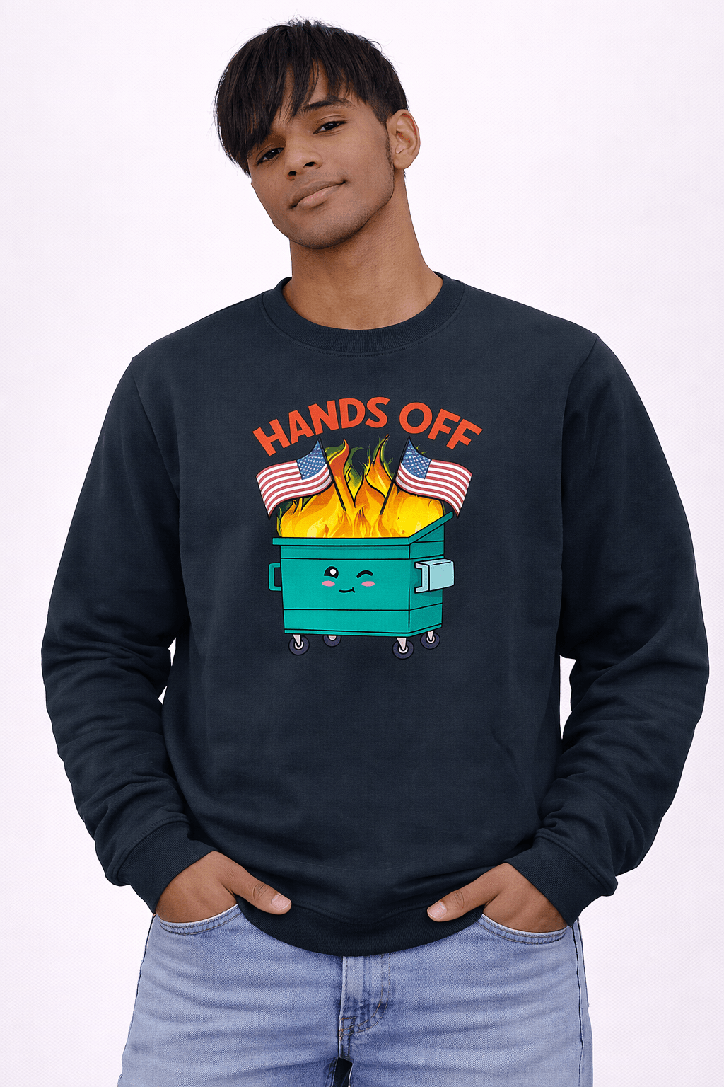 Hands Off American Flag - Hands Off United