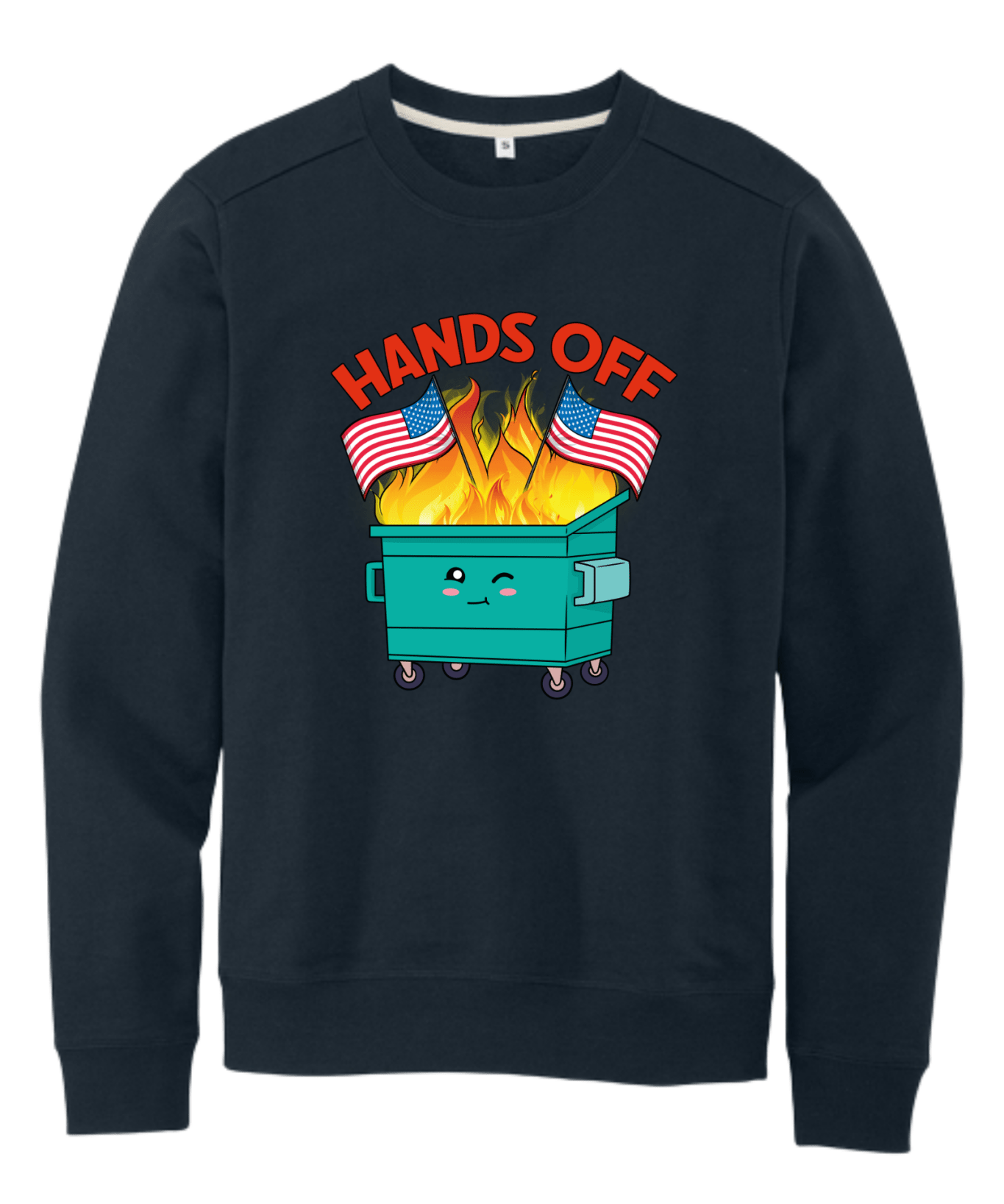 Hands Off American Flag - Hands Off United