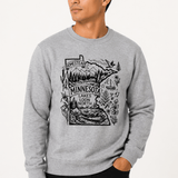 Homestead Minnesota Lake Loon North Shirt | Minnesota Lake Life Graphic Tee | Cabin & Outdoors T-Shirt - Hands Off United