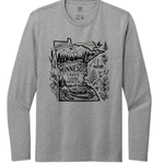 Homestead Minnesota Lake Loon North Shirt | Minnesota Lake Life Graphic Tee | Cabin & Outdoors T-Shirt - Hands Off United