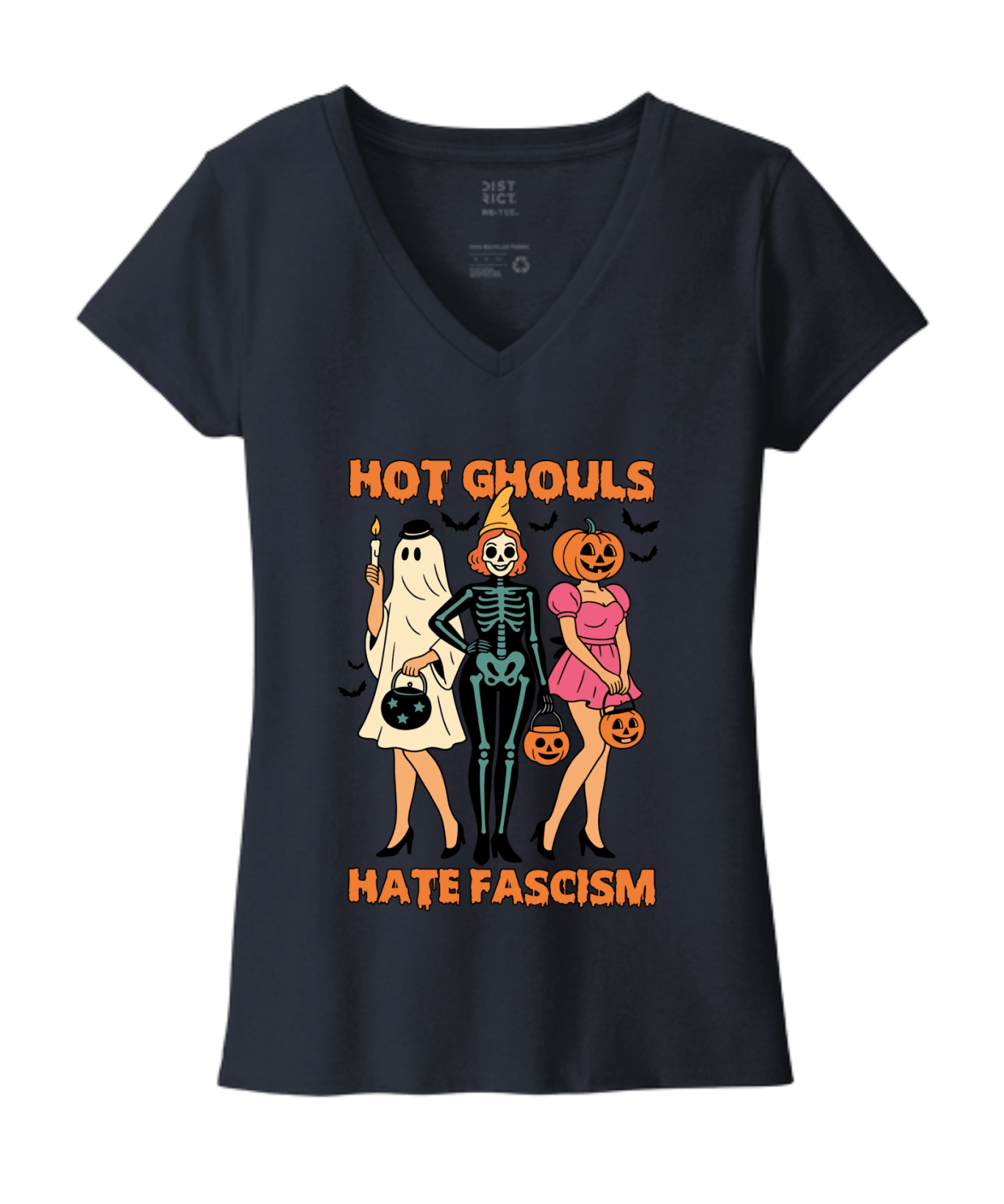 Hot Ghouls Hate Fascism - Hands Off United