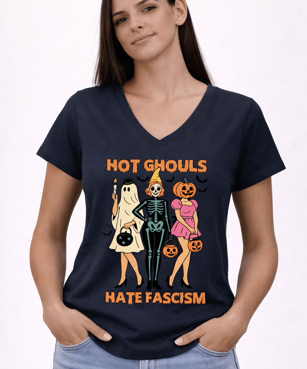 Hot Ghouls Hate Fascism - Hands Off United