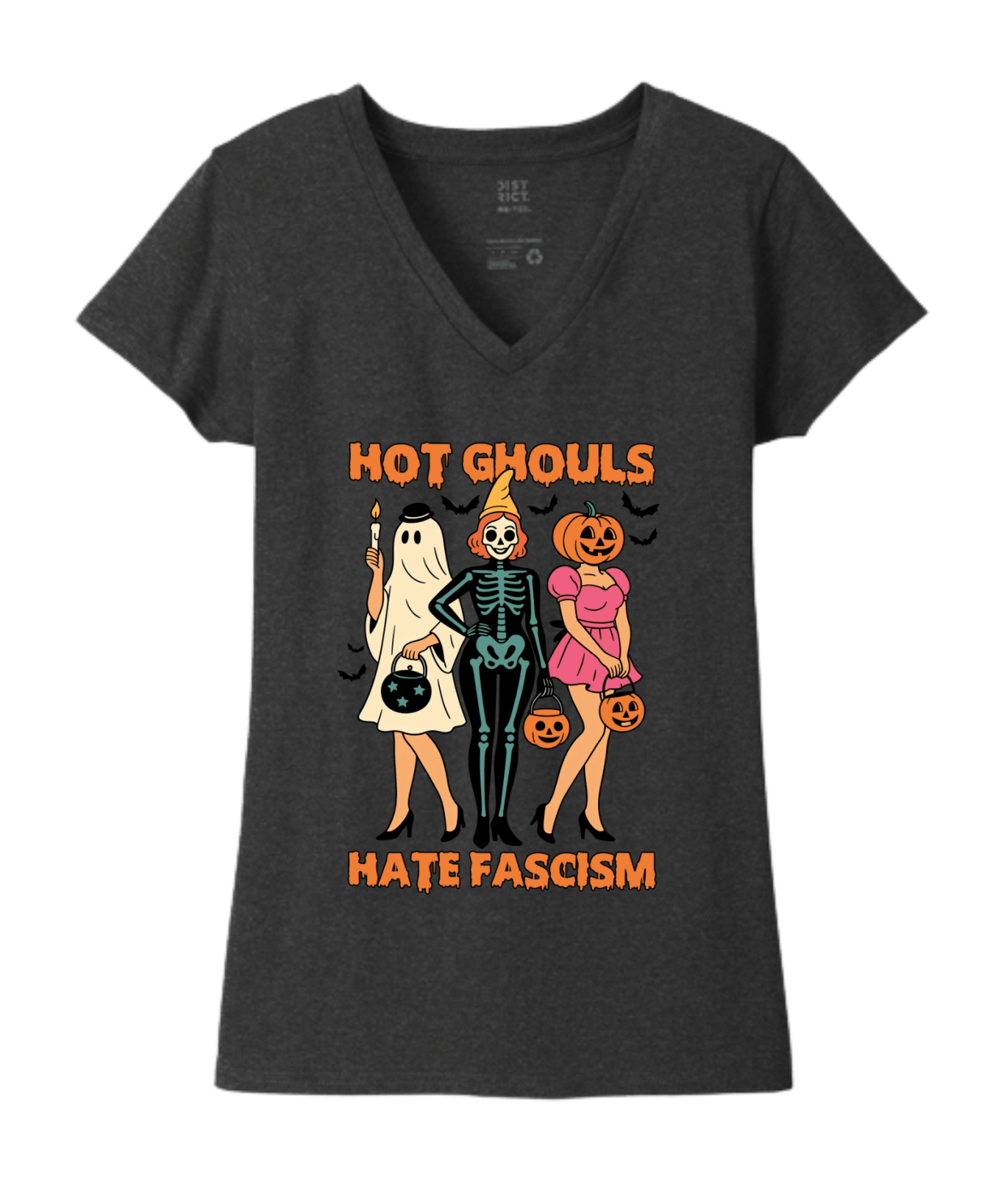 Hot Ghouls Hate Fascism - Hands Off United