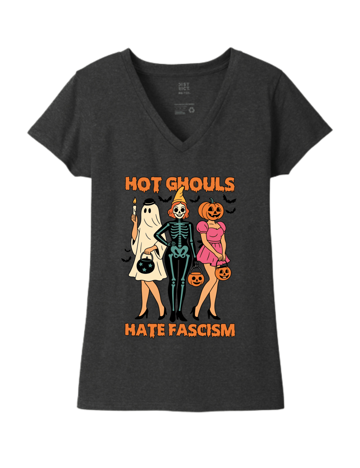 Hot Ghouls Hate Fascism - Hands Off United