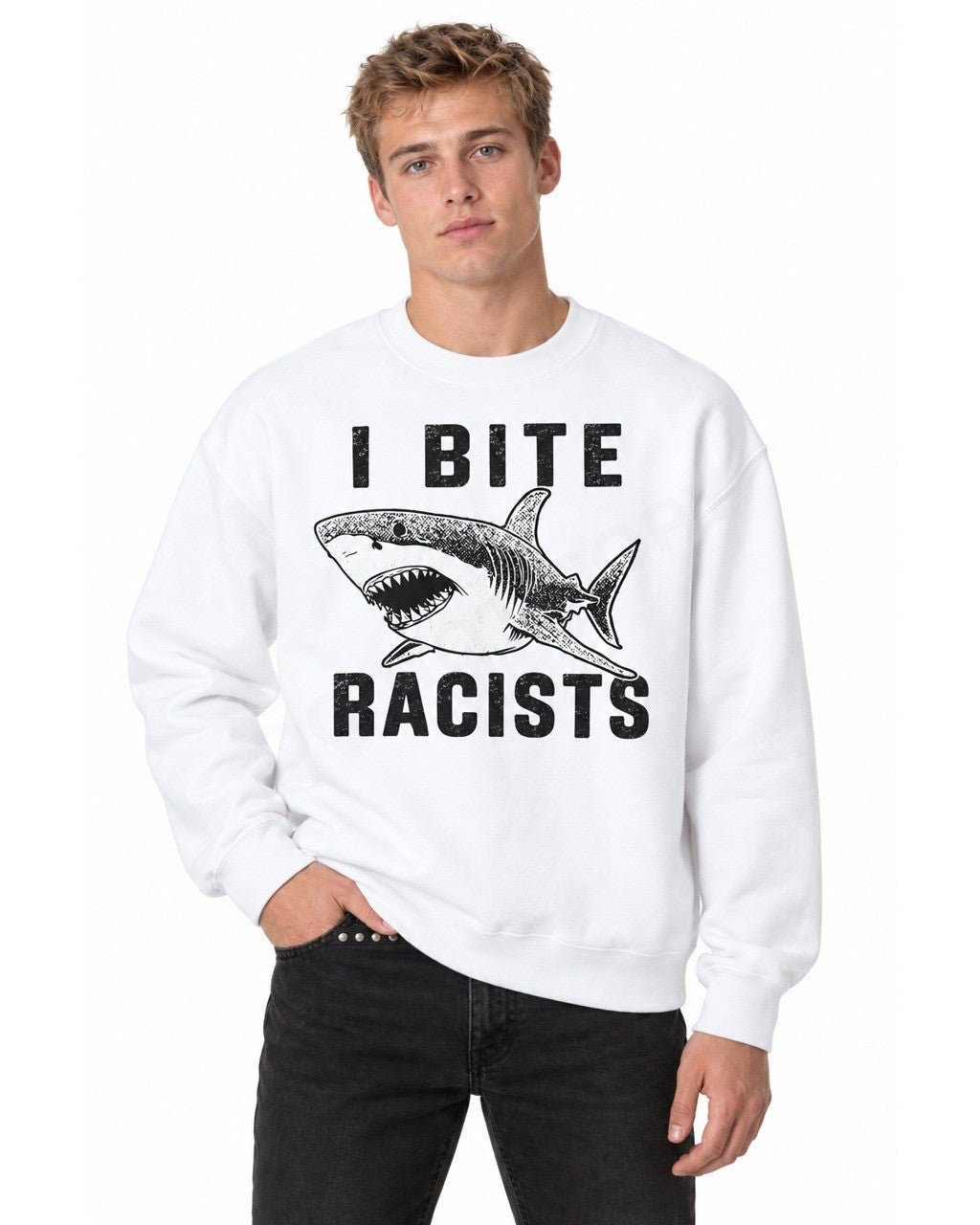 I Bite Racists - Hands Off United