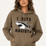 I Bite Racists Anti Racism T-Shirt | Equality Graphic Tee | Social Justice Shirt - Hands Off United