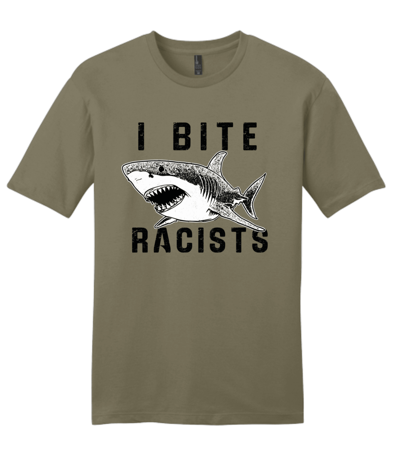 I Bite Racists Anti Racism T-Shirt | Equality Graphic Tee | Social Justice Shirt - Hands Off United