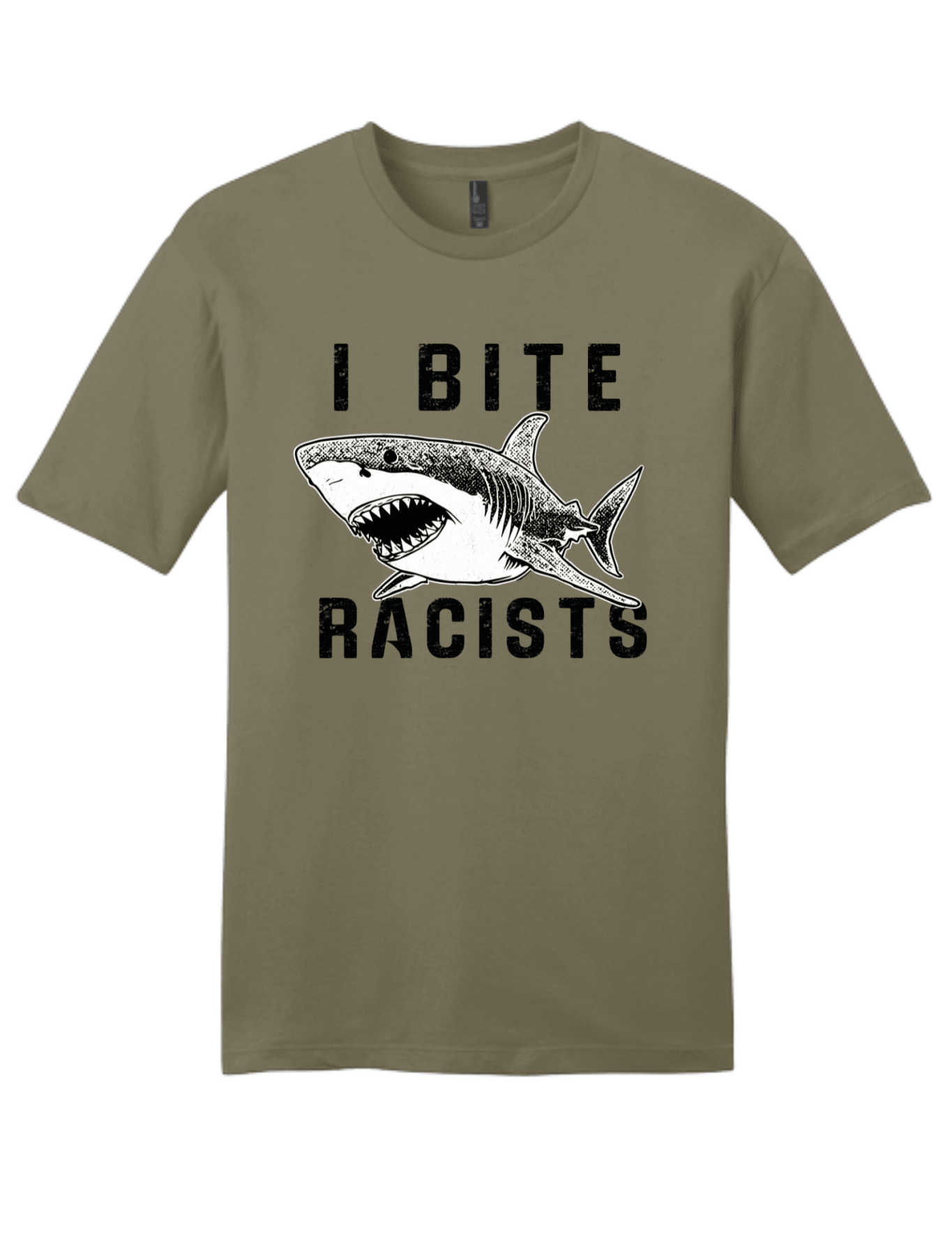 I Bite Racists Anti Racism T-Shirt | Equality Graphic Tee | Social Justice Shirt - Hands Off United