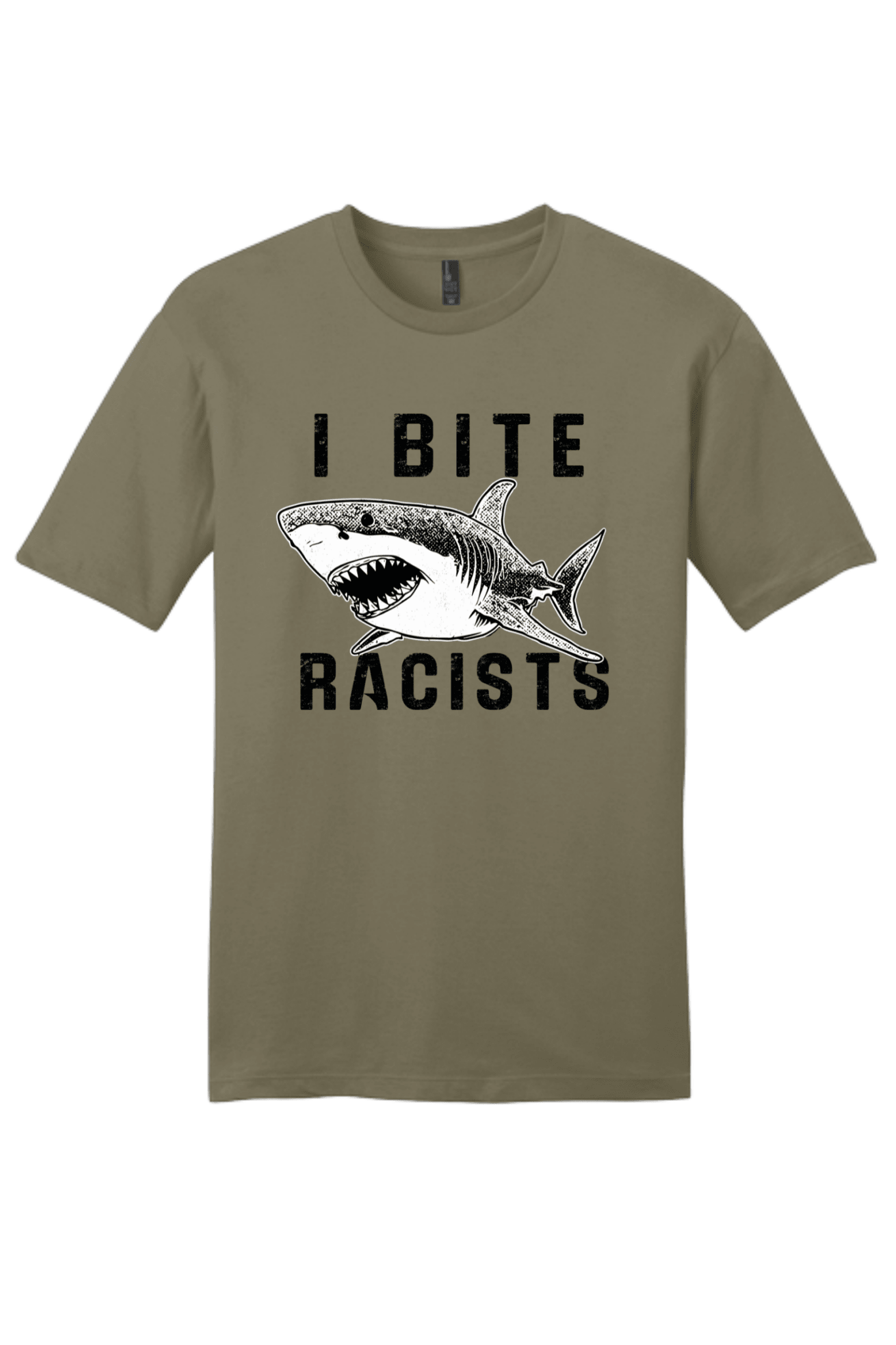 I Bite Racists Anti Racism T-Shirt | Equality Graphic Tee | Social Justice Shirt - Hands Off United
