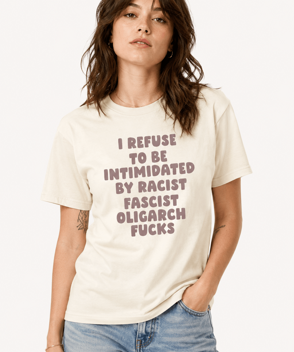 I Refuse to Be Intimidated By Racist - Hands Off United