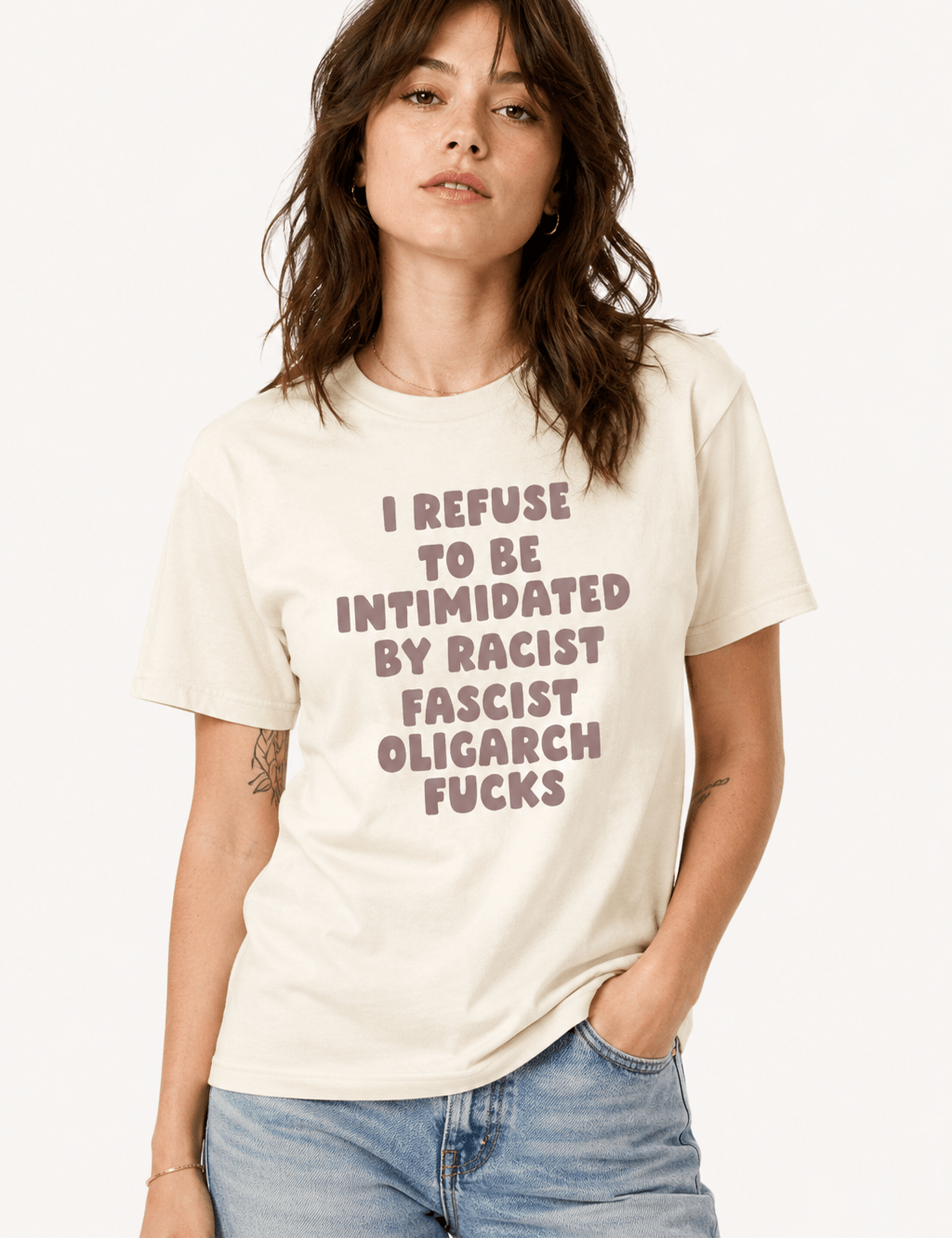I Refuse to Be Intimidated By Racist - Hands Off United