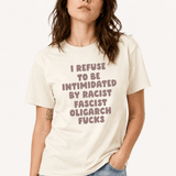 I Refuse to Be Intimidated By Racist - Hands Off United