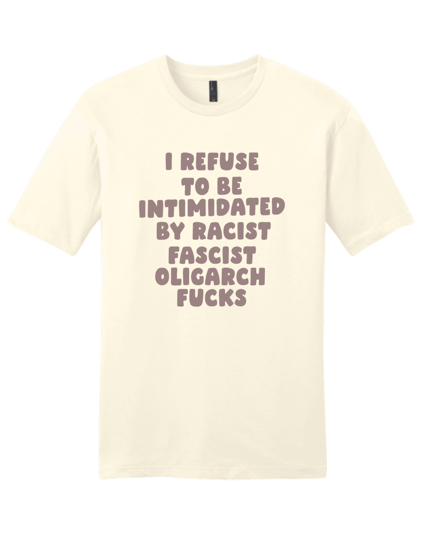 I Refuse to Be Intimidated By Racist - Hands Off United