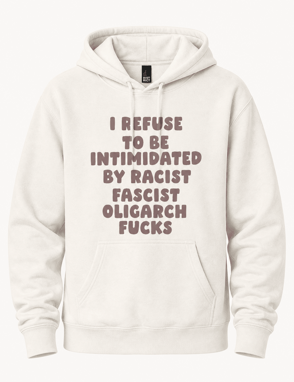 I Refuse to Be Intimidated By Racist - Hands Off United