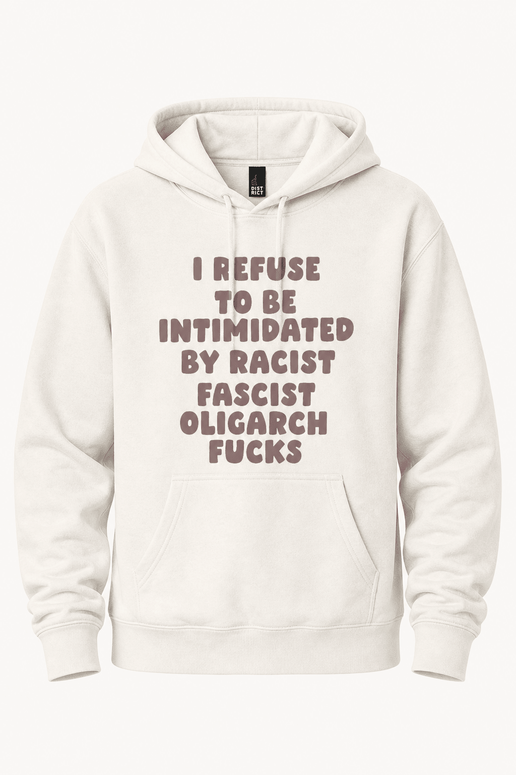 I Refuse to Be Intimidated By Racist - Hands Off United