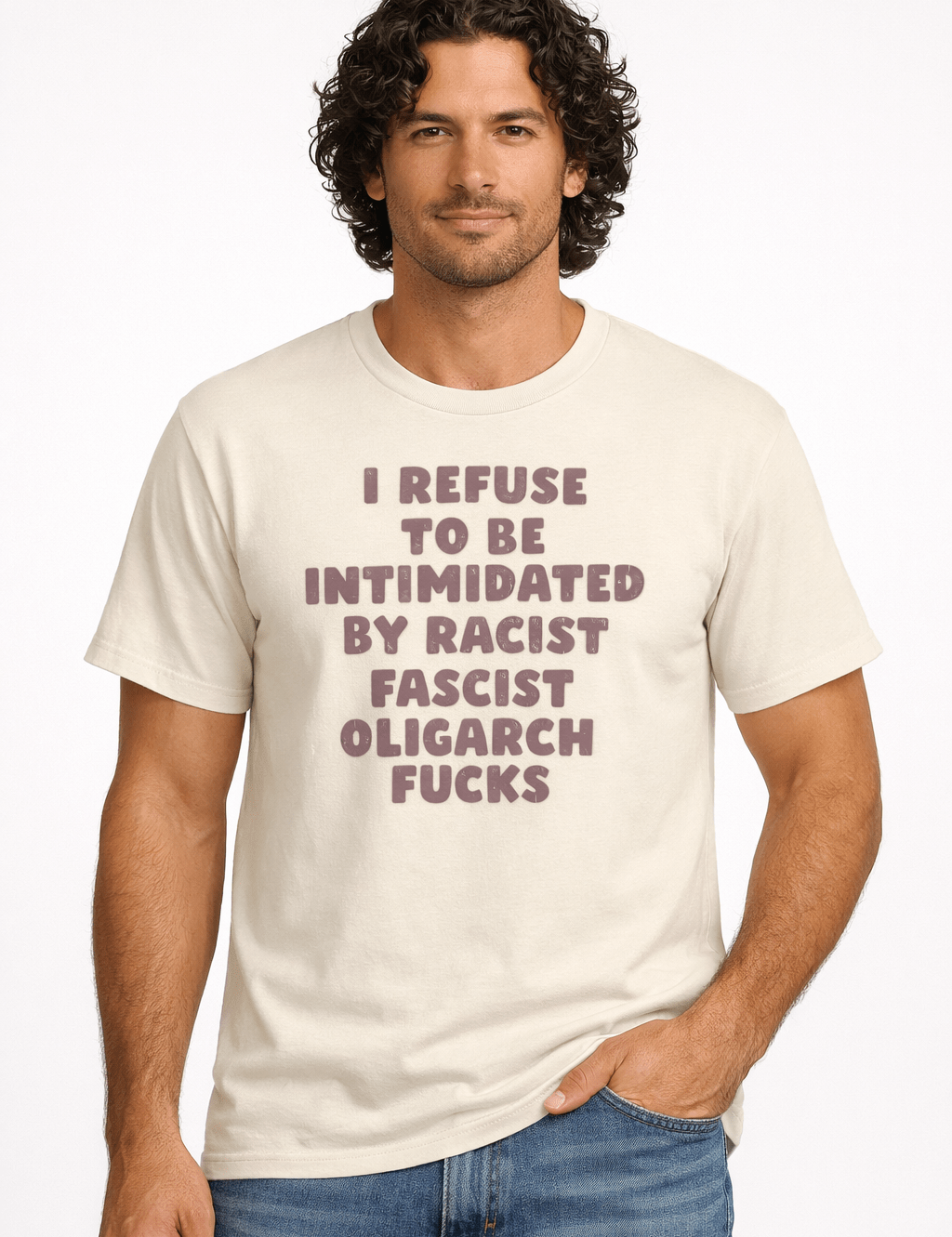I Refuse to Be Intimidated By Racist - Hands Off United
