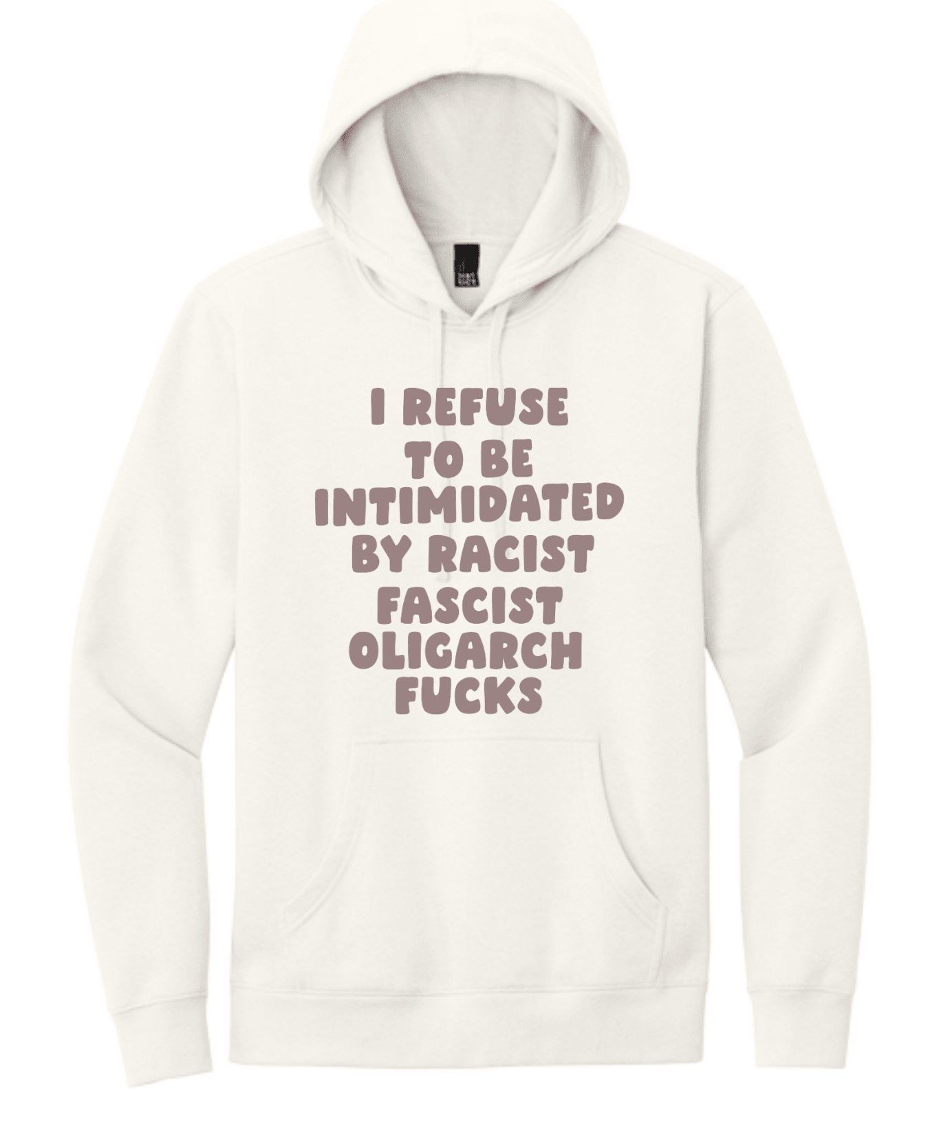 I Refuse to Be Intimidated By Racist - Hands Off United