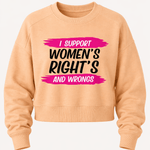 I Support Women's Rights Shirt | Feminist Graphic Tee | Equality Unisex T-Shirt - Hands Off United