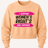 I Support Women's Rights Shirt | Feminist Graphic Tee | Equality Unisex T-Shirt - Hands Off United