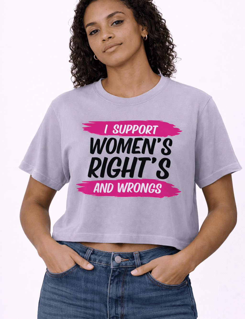 I Support Women's Rights Shirt | Feminist Graphic Tee | Equality Unisex T-Shirt - Hands Off United