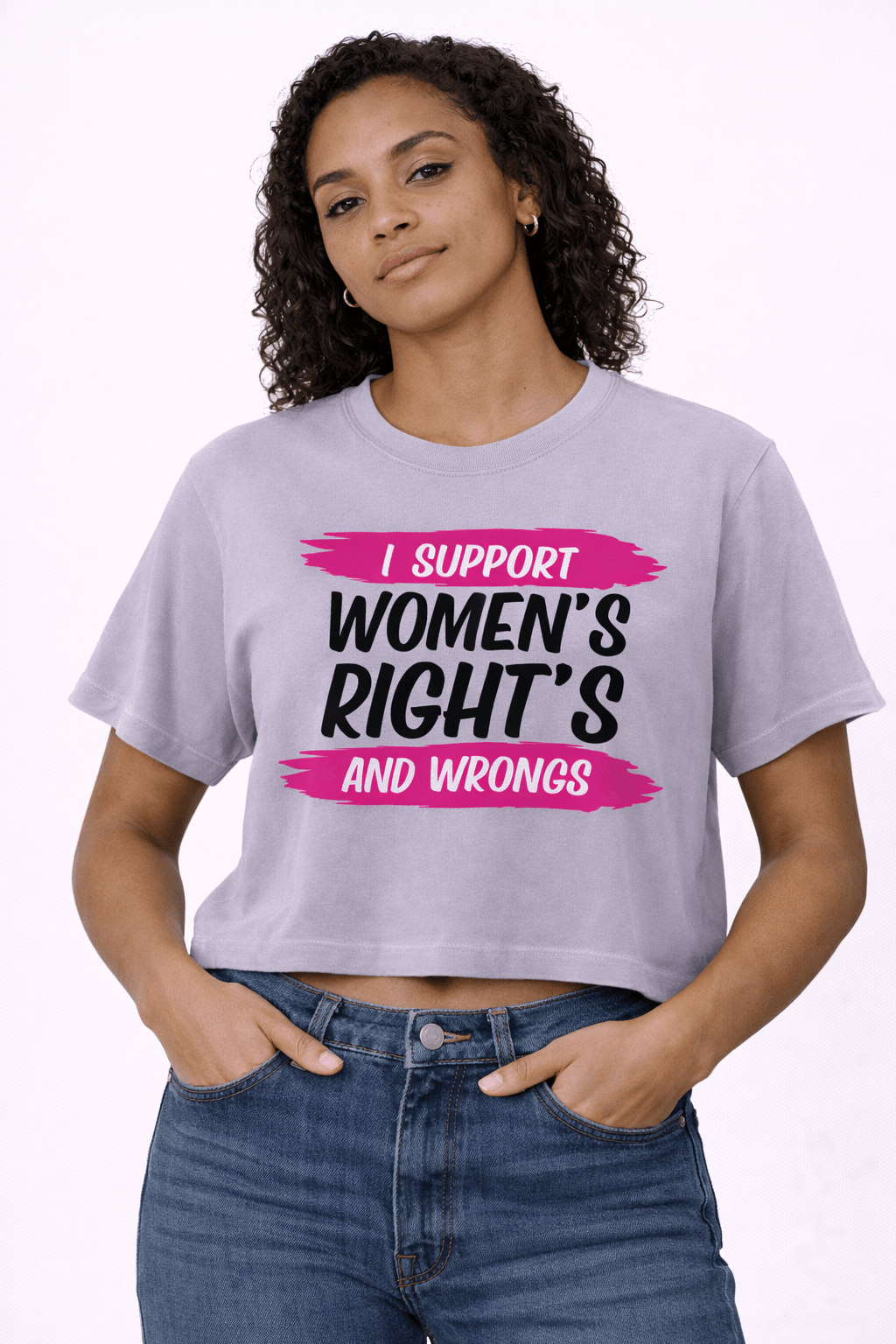 I Support Women's Rights Shirt | Feminist Graphic Tee | Equality Unisex T-Shirt - Hands Off United