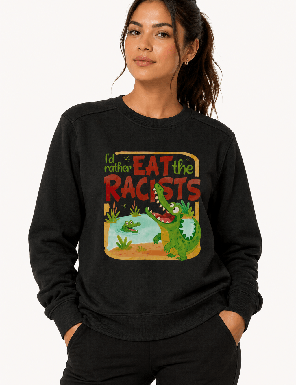 I'd Rather Eat The Racist - Hands Off United