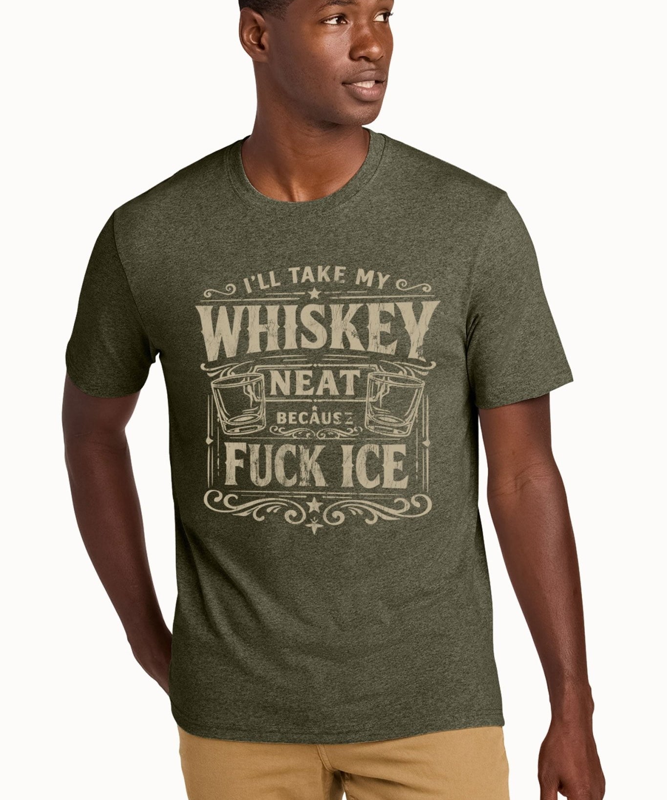 I'll Take My Whisky Neat F*ck Ice - Hands Off United