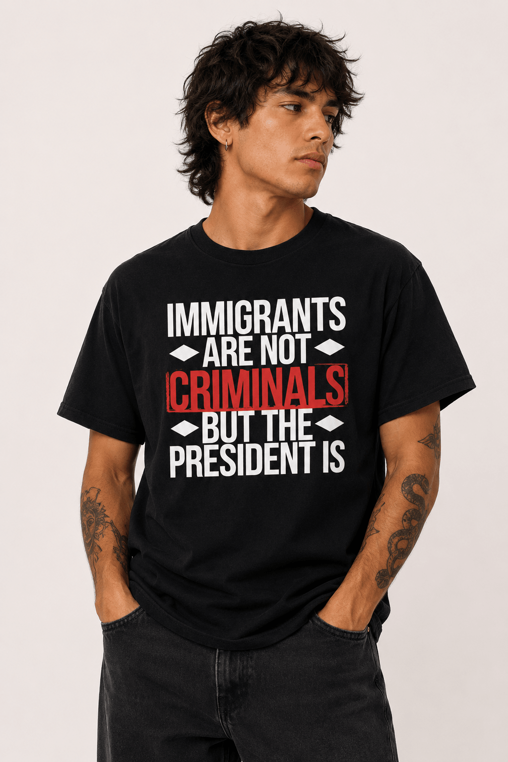 Immigrants Are Not Criminals - Hands Off United