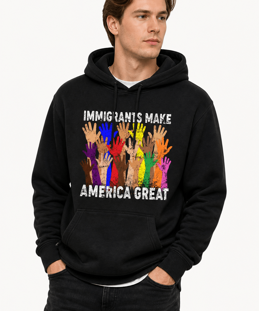 Immigrants Make America Great - Hands Off United