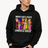 Immigrants Make America Great - Hands Off United