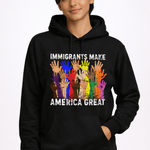 Immigrants Make America Great - Hands Off United