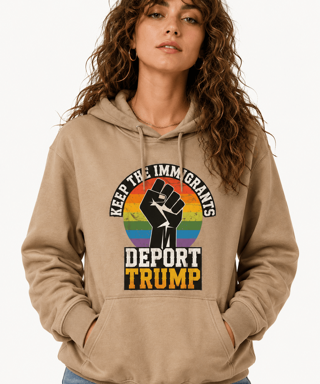 Keep The Immigrants Deport Trump - Hands Off United