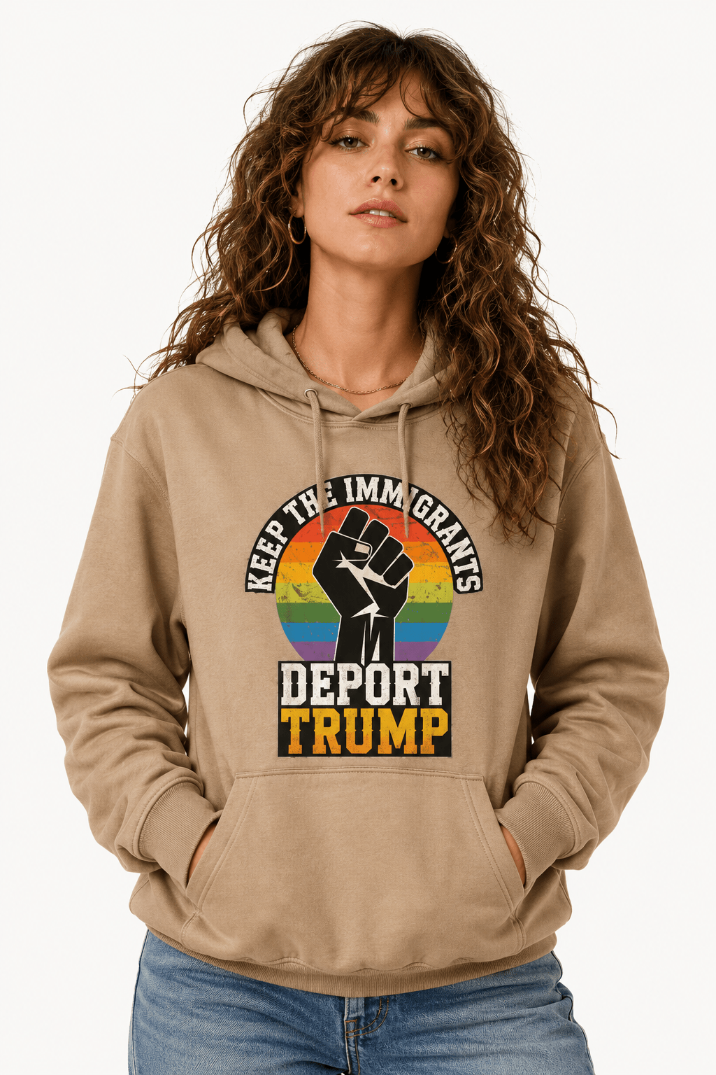 Keep The Immigrants Deport Trump - Hands Off United