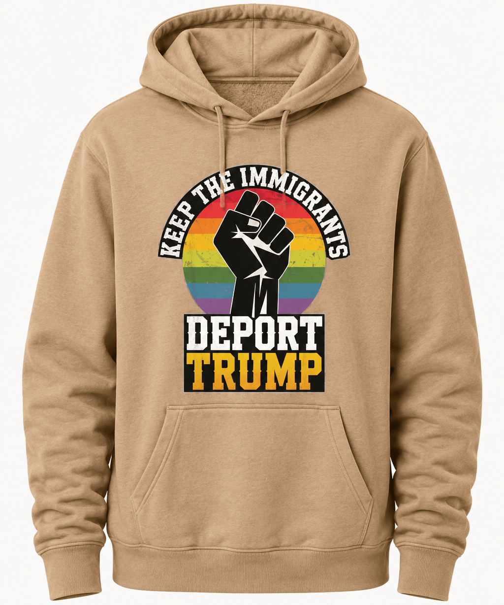 Keep The Immigrants Deport Trump - Hands Off United