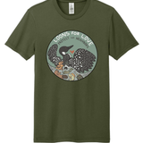 Loons For Love Shirt | Minnesota Loon Graphic Tee | Lake Life & Nature T-Shirt - Hands Off United