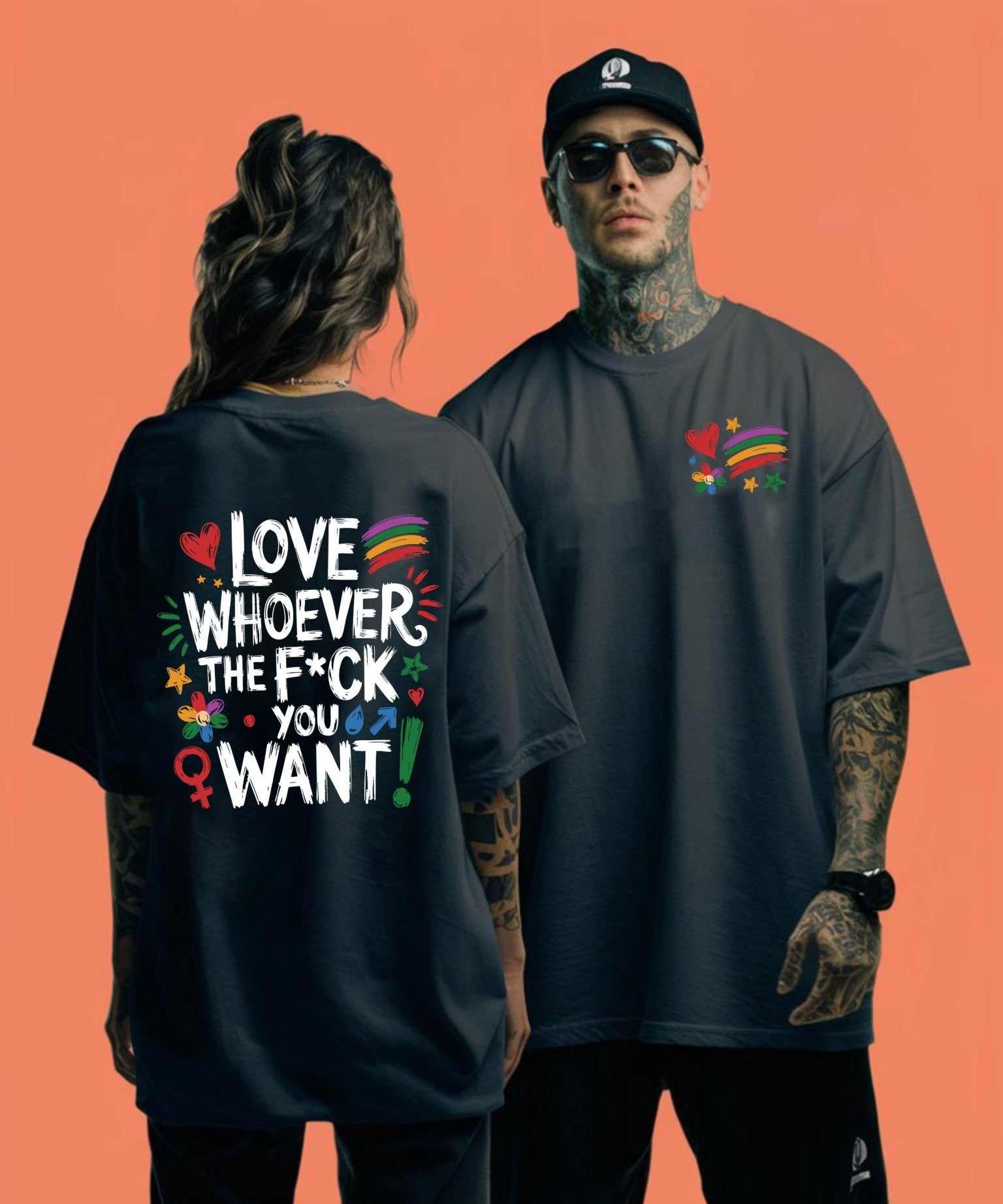 Love Whoever The Fuck You Want Tee - Hands Off United