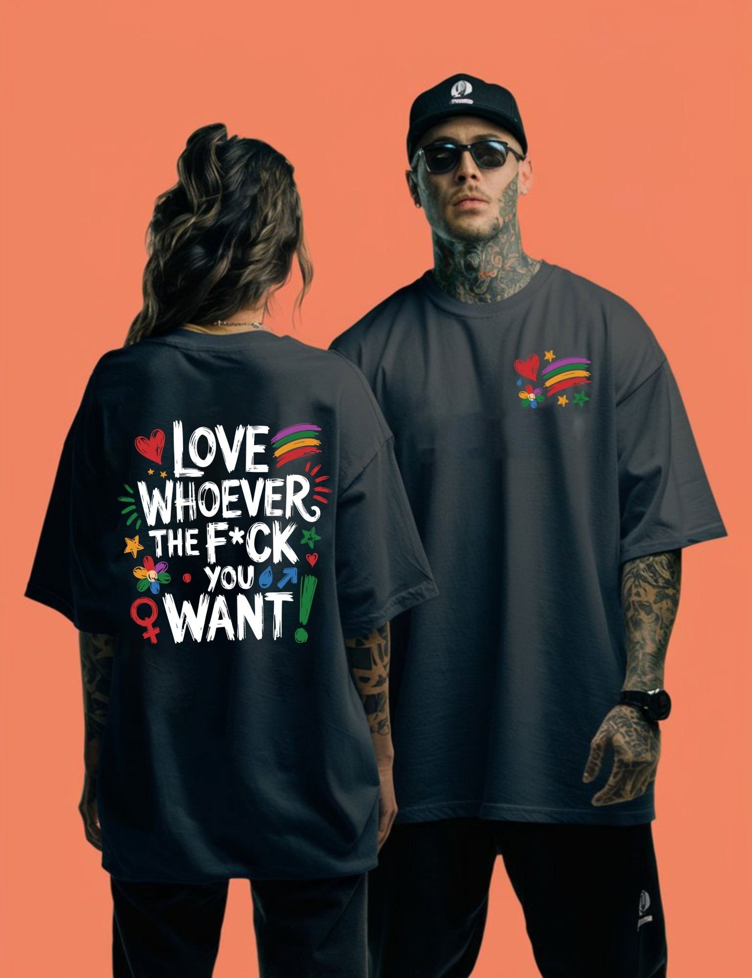 Love Whoever The Fuck You Want Tee - Hands Off United