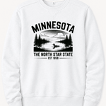 Minnesota The North Star State Shirt | Minnesota Pride Graphic Tee | Lake Life T-Shirt - Hands Off United