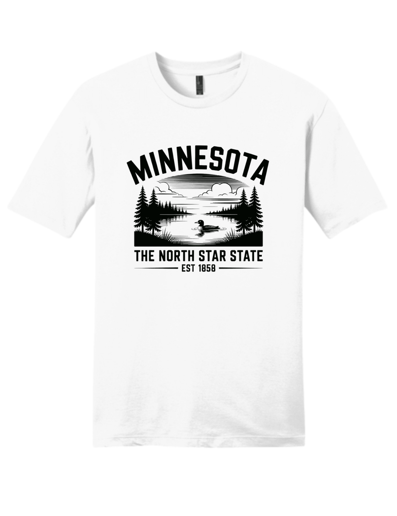 Minnesota The North Star State Shirt | Minnesota Pride Graphic Tee | Lake Life T-Shirt - Hands Off United