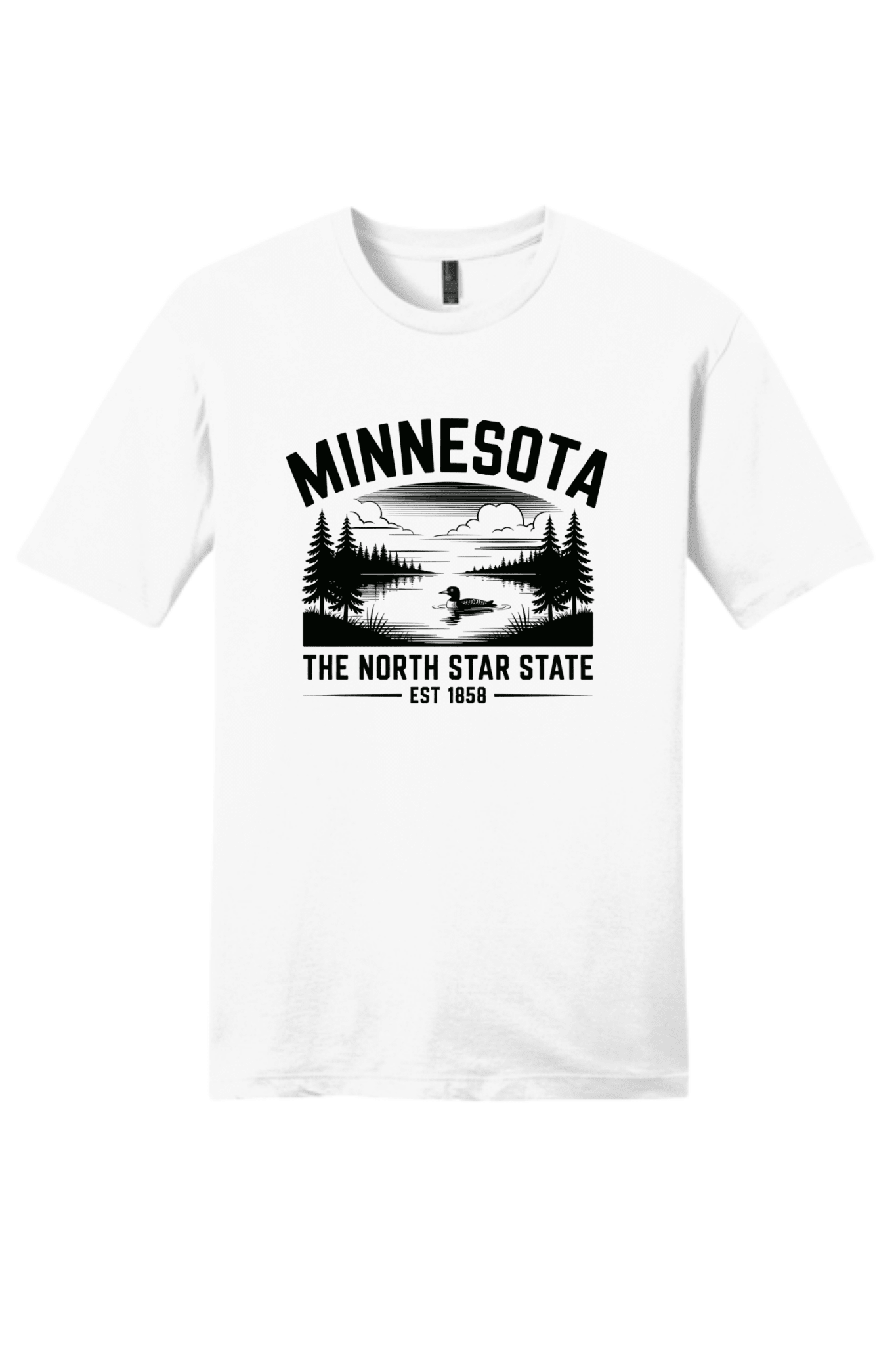 Minnesota The North Star State Shirt | Minnesota Pride Graphic Tee | Lake Life T-Shirt - Hands Off United