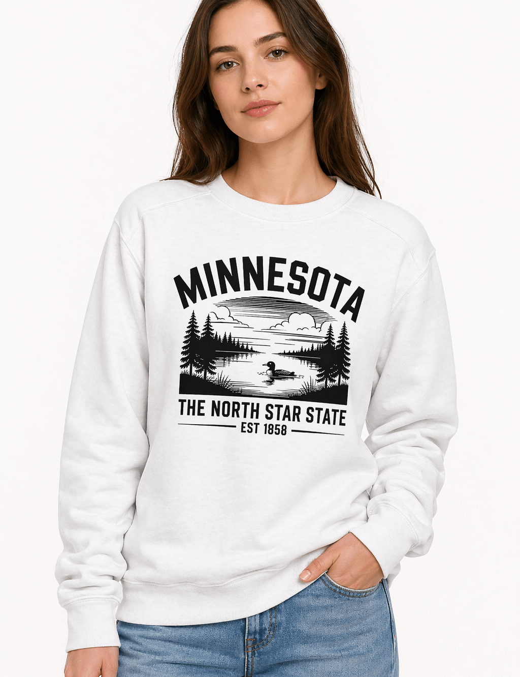 Minnesota The North Star State Shirt | Minnesota Pride Graphic Tee | Lake Life T-Shirt - Hands Off United