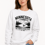 Minnesota The North Star State Shirt | Minnesota Pride Graphic Tee | Lake Life T-Shirt - Hands Off United