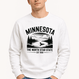 Minnesota The North Star State Shirt | Minnesota Pride Graphic Tee | Lake Life T-Shirt - Hands Off United